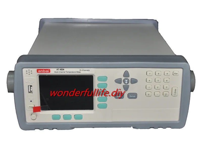 

Thermocouple Temperature Recorder 24 Channels Thermocouple Display J/K/T/E/S/N/B Multi-Channel Temperature Meter