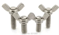 20pcslot metric m4x25mm stainless steel wing bolt butterfly bolt screw brand new