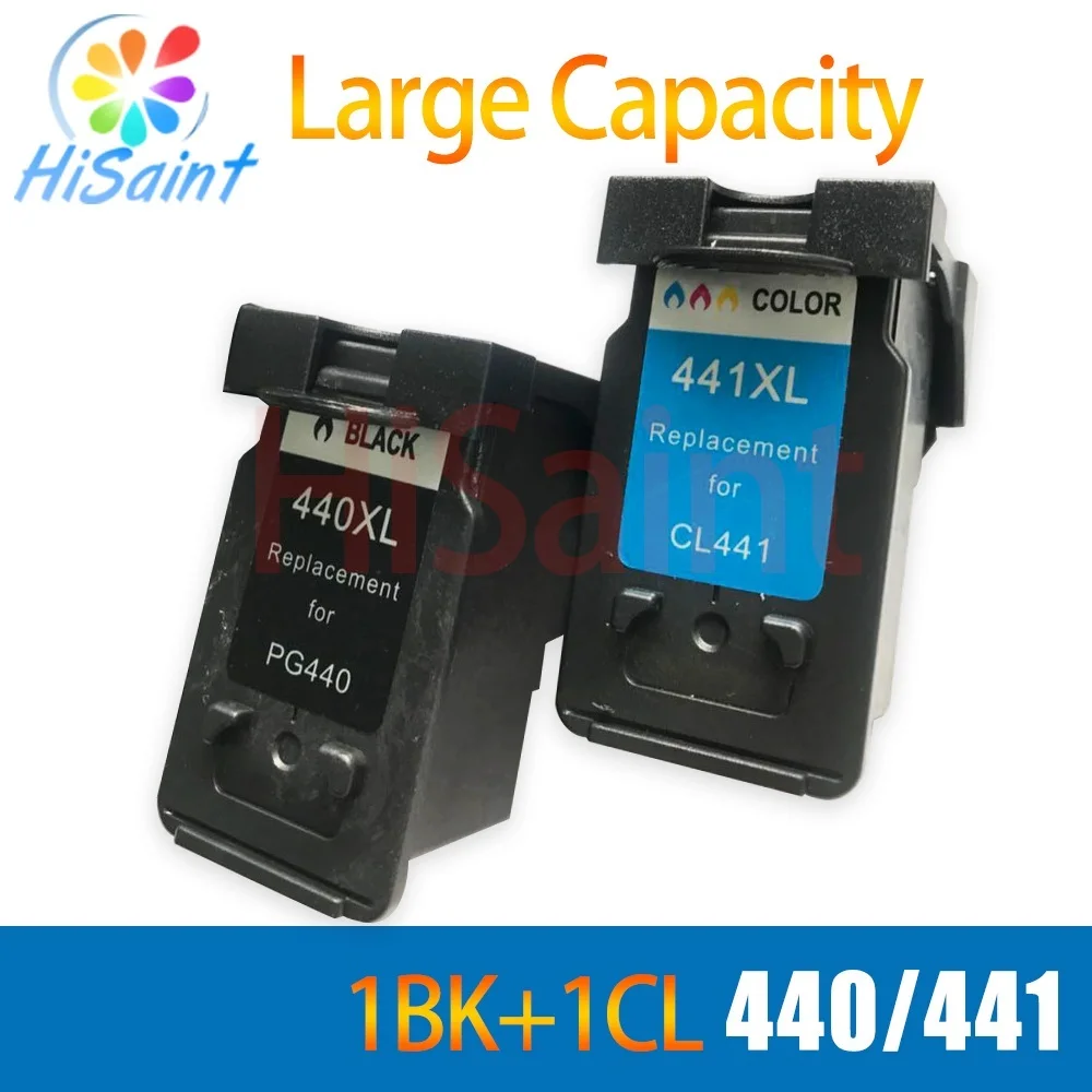 Hisaint совместим с Canon PG 440 CL 441 Ink PG440 CL441 для принтера PIXMA MX374 MX394 MX434 MX454 MX474 MX514|pg440 cl441|ink