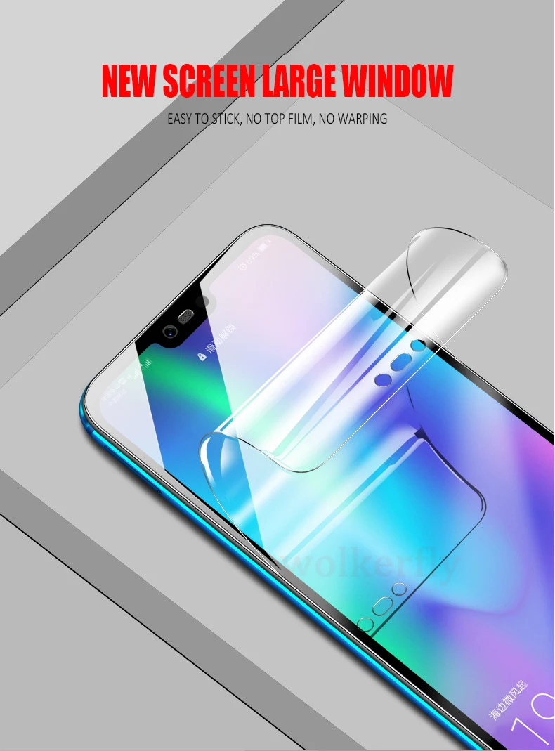 3D полное покрытие мягкая Гидрогелевая пленка для huawei mate 20 Lite P10 P20 Pro защита экрана на Honor 8X7 S 7X10 P Smart(не стекло