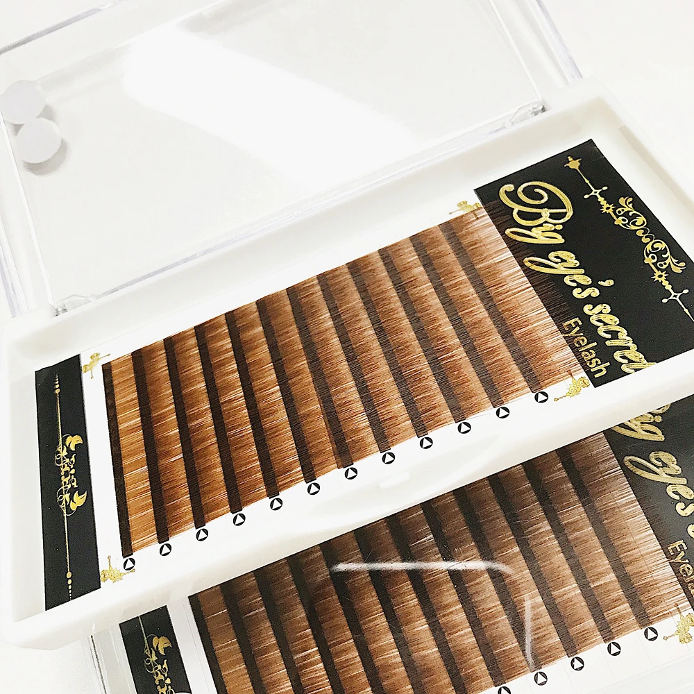 Накладные коричневые накладные ресницы усилитель для бровей Прямые