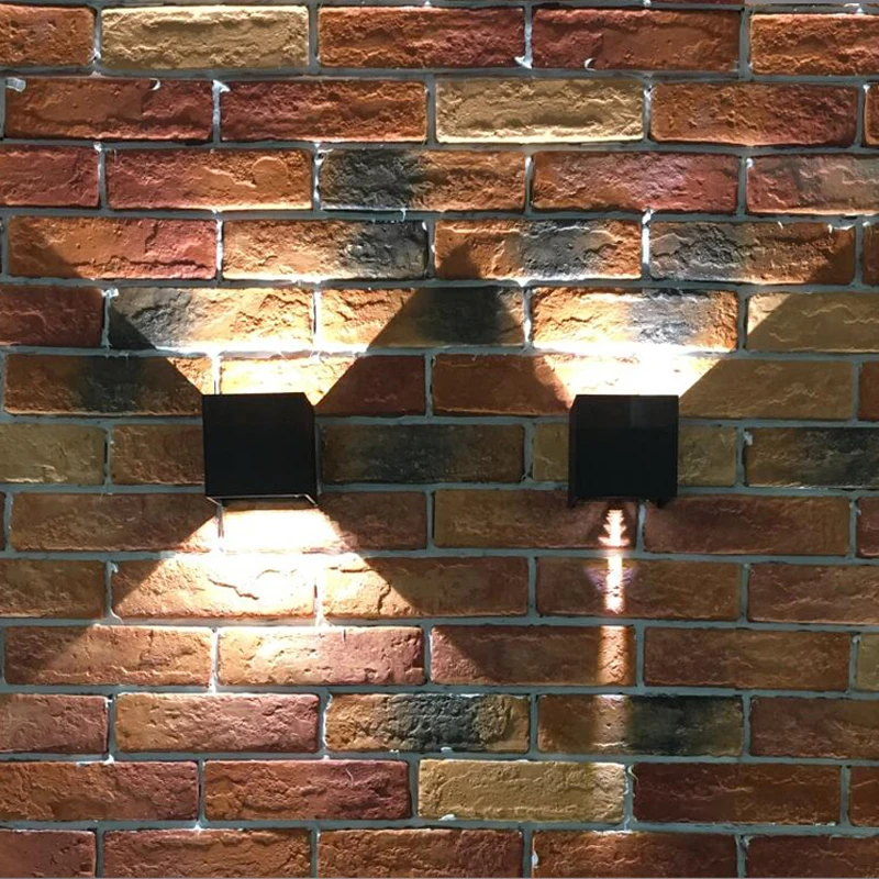 Наружный светильник Beam degree adjustable LED Wall Lamp Waterproof Outdoor Lights 7W 12W Up And Down Lighting Indoor Engineering Porch Garden Light.