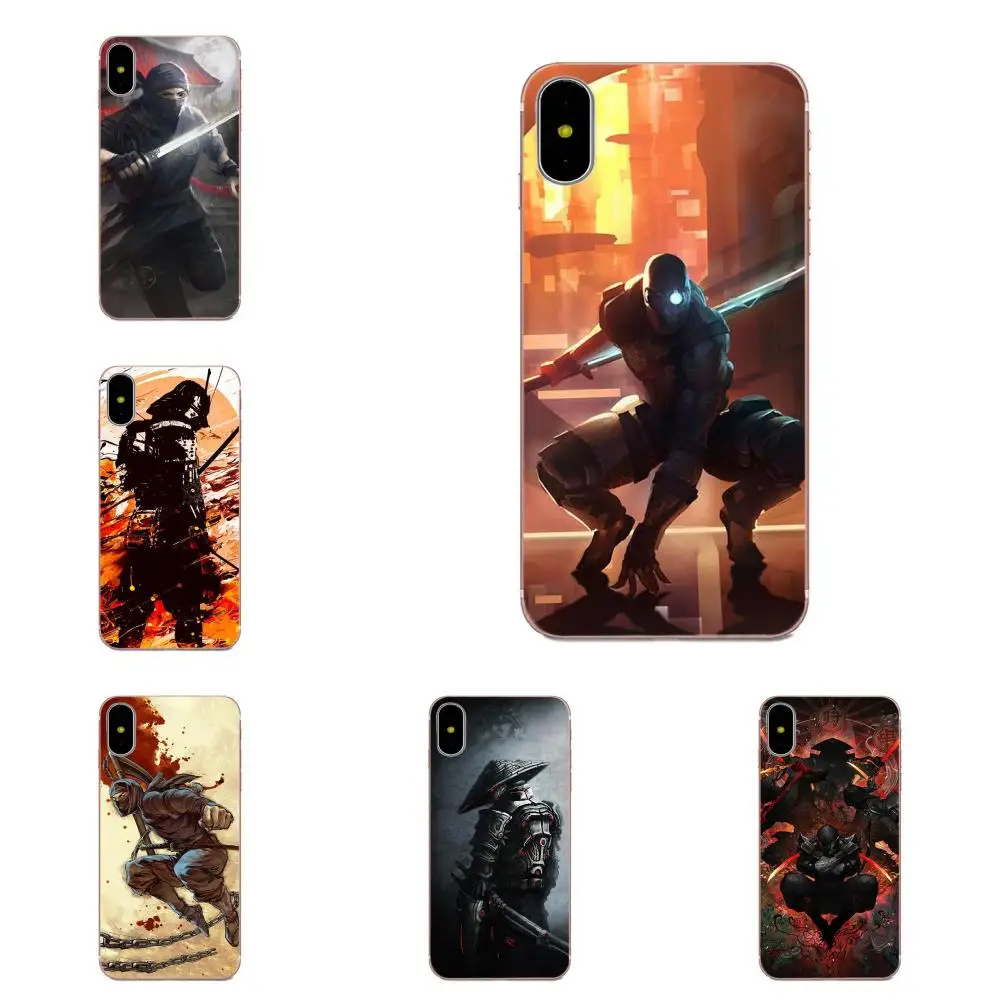 Японский Ninja Art для Sony Xperia Z Z1 Z2 Z3 Z4 Z5 compact Mini M2 M4 M5 T3 E3 E5 XA XA1 XZ Премиум ТПУ популярный