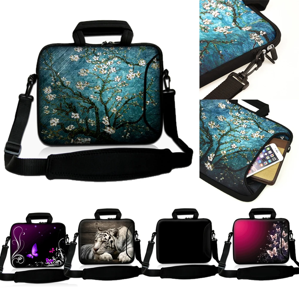 

10 13 13.3 14 15 15.6 17 17.3 Inch Laptop sleeve Notebook Bag Case Messenger Shoulder Laptop Bag for ipad macbook HP Dell Lenovo
