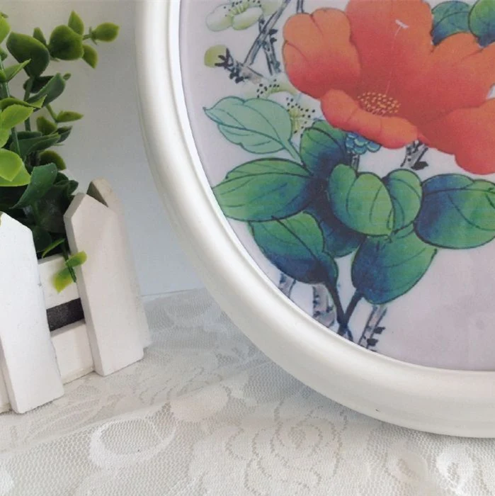 Классическая овальная фоторамка Настенный декор эллипс настенные рамки