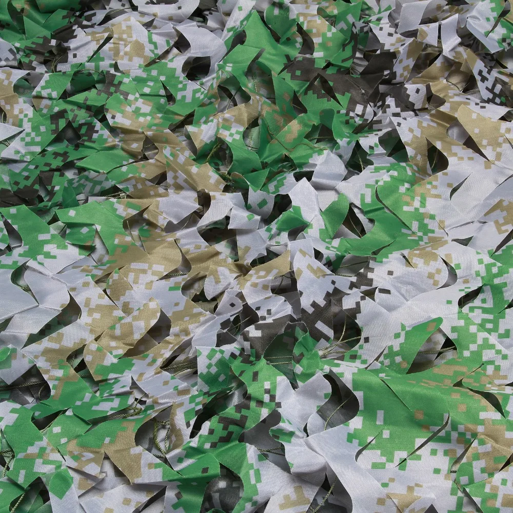 Новинка 1 шт. охотничья сетка для военного камуфляжа Лесной Камуфляж 3*2 м 4*3 5*4