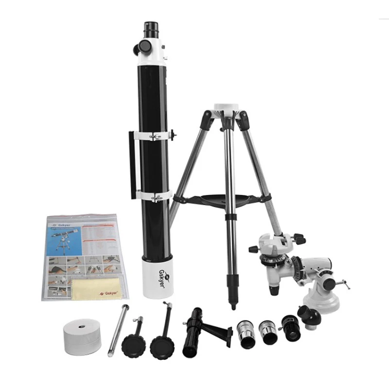 Gskyer EQ 80900 телескоп немецкая технология Starwatcher Рефракторы Сатурн кольцо Юпитер Луна область астрономический телеск