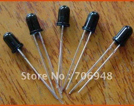NEW 5mm Infrared receiver diode IR 5mm FreeShipping long life good quality