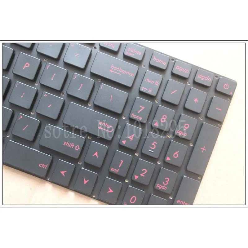 Новая английская клавиатура с подсветкой для ASUS G552 G552V G552VW G552VX FZ50JX GL752VW GL742VW |