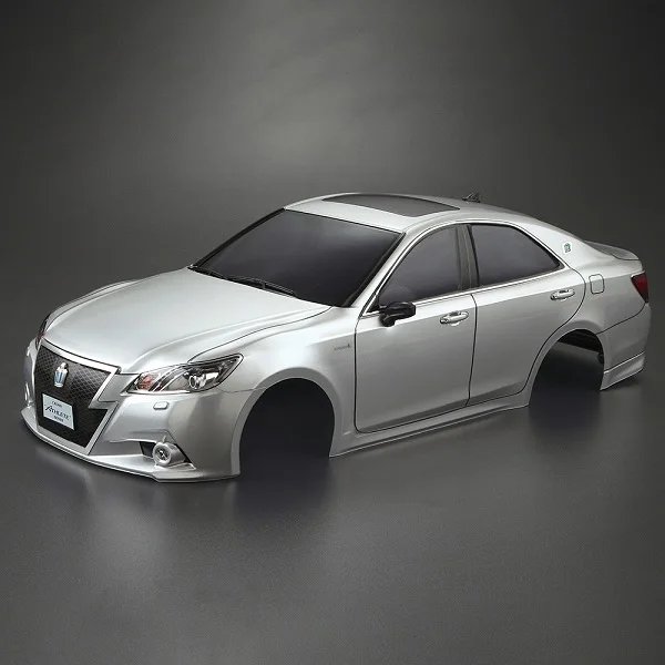 Светло-серый RC автомобиль Корпус Корпуса рамки комплект для Toyota Crown Athlete 1/10 электрические туристические автомобили RC гонки DIY части к игрушкам на ру - Цвет: Светло-серый