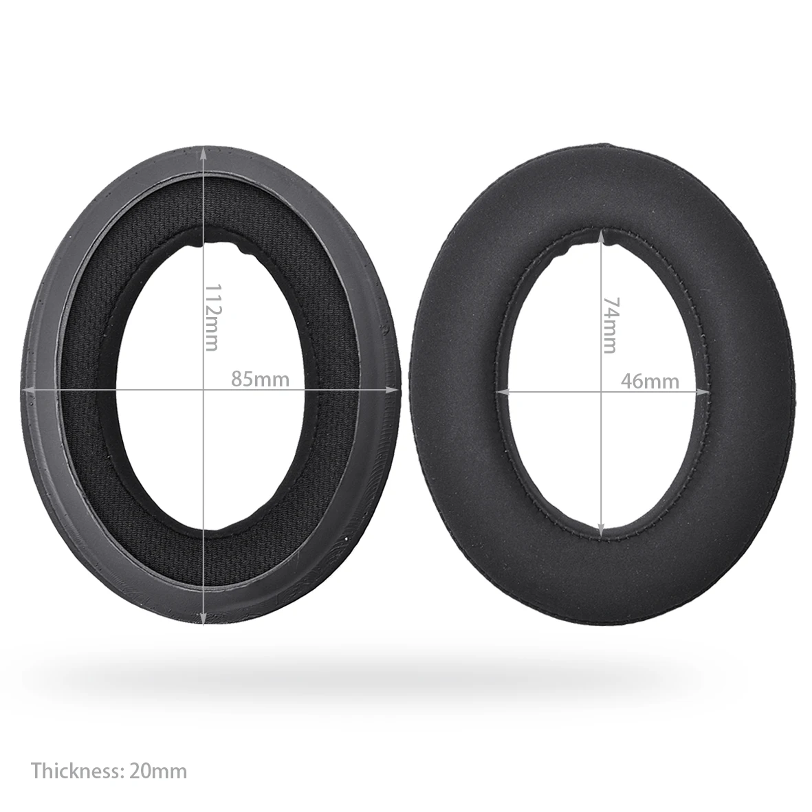 Сменные матовые накладки для наушников Defean bk вкладыши Sennheiser G4ME ZERO GAME
