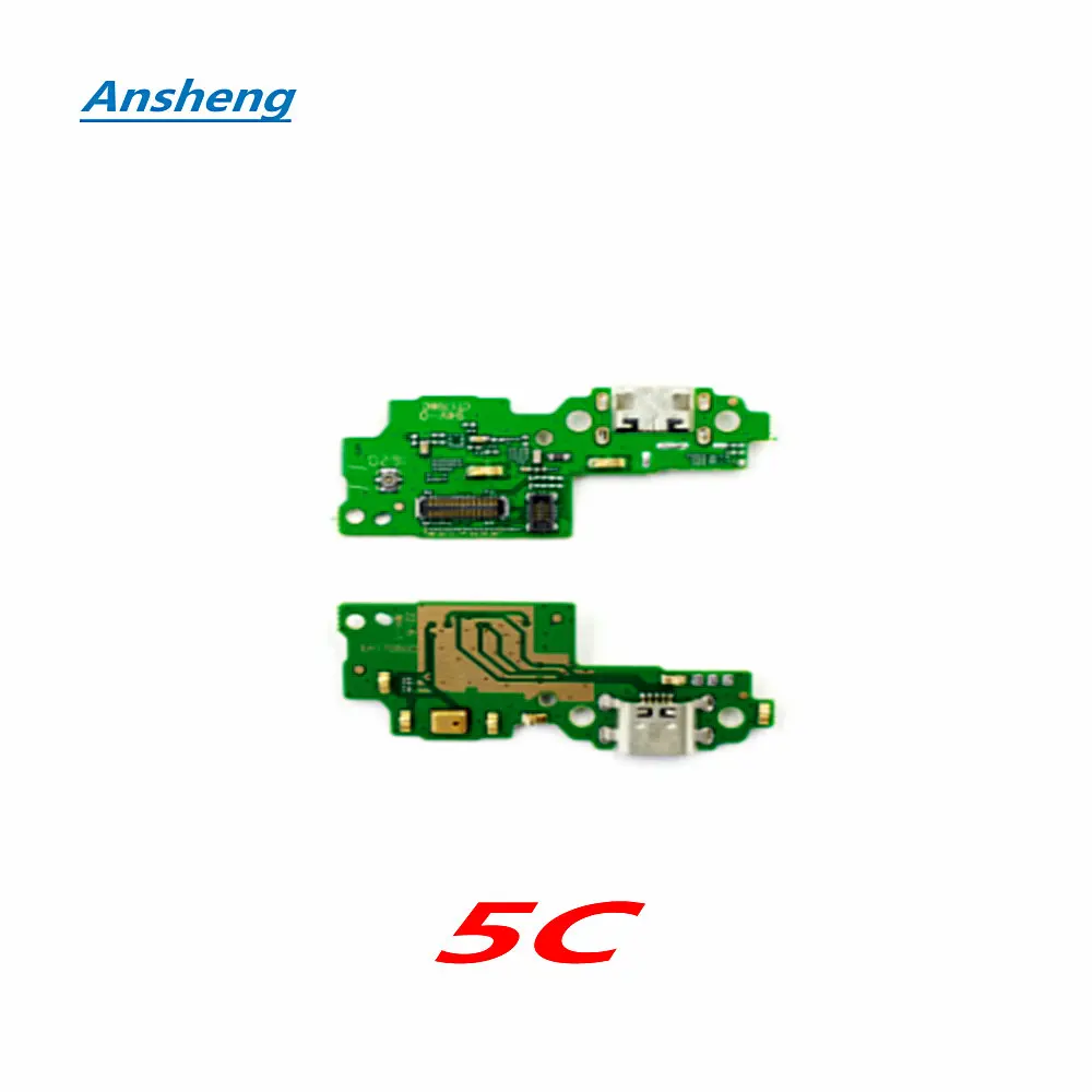 Ansheng Micro Dock разъем зарядка через usb доска порты и разъёмы шлейф для huawei Honor Play 5A 5C 5X сотовый телефон - Цвет: for Honor Play 5C