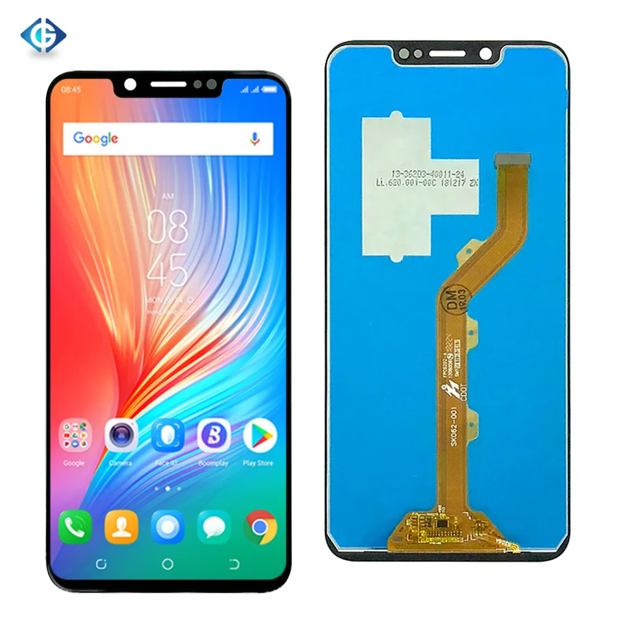 20 шт запасные части ЖК для Tecno Camon 11 Pro CF8 ЖК-дисплей кодирующий преобразователь сенсорного экрана в сборе для Tecno Camon 11Pro CF8 корабль DHL