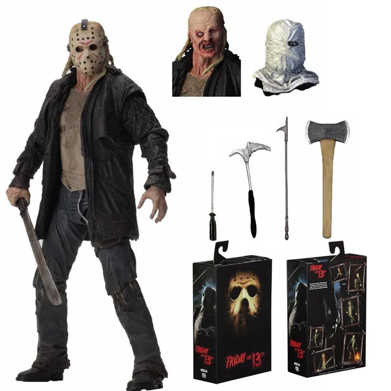 Фигурка NECA пятница 13 го Джейсона 2009 ремейк вурхеса Делюкс издание Ultimate экшн