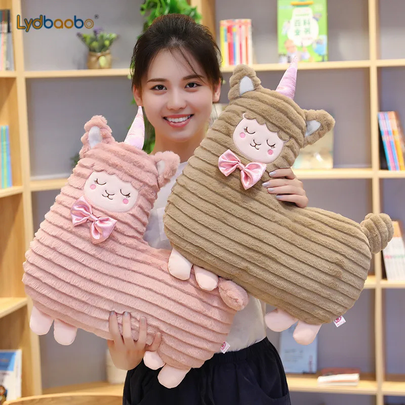 

45cm Lovely Stuffed Cotton Unicornio Soft Sleep Pillow Kids Kawaii Unicorn Animal Back Cushion Plush Toys Children Birthday Gift
