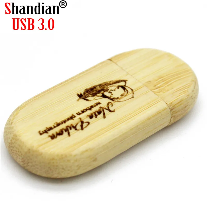 SHANDIAN Высокоскоростной usb 3,0 Логотип Деревянный+ коробка персональный логотип печать Ручка-накопитель 8 ГБ 16 ГБ 32 ГБ usb флеш-накопитель Флешка U диск