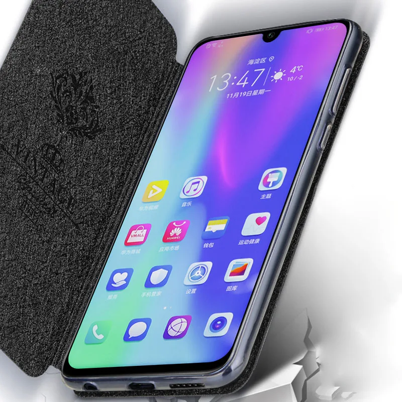 Mofi чехол для телефона Huawei honor 20i роскошный кожаный с откидной крышкой Honor 20 i Fundas Capa