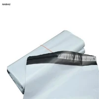 20pcs poly mailers envelopes shipping storage bags white plastic self seal mail express bag 17264cm