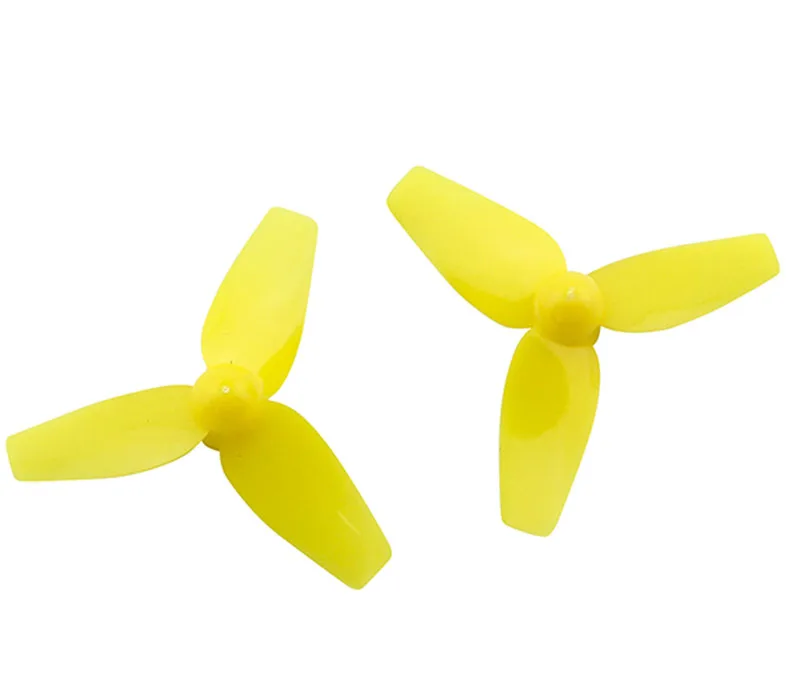 10pairs/lot ABS Diameter 40mm Propeller 3-blades Paddle CW CCW Hole 1mm Prop for Indoor FPV Spare Parts | Игрушки и хобби