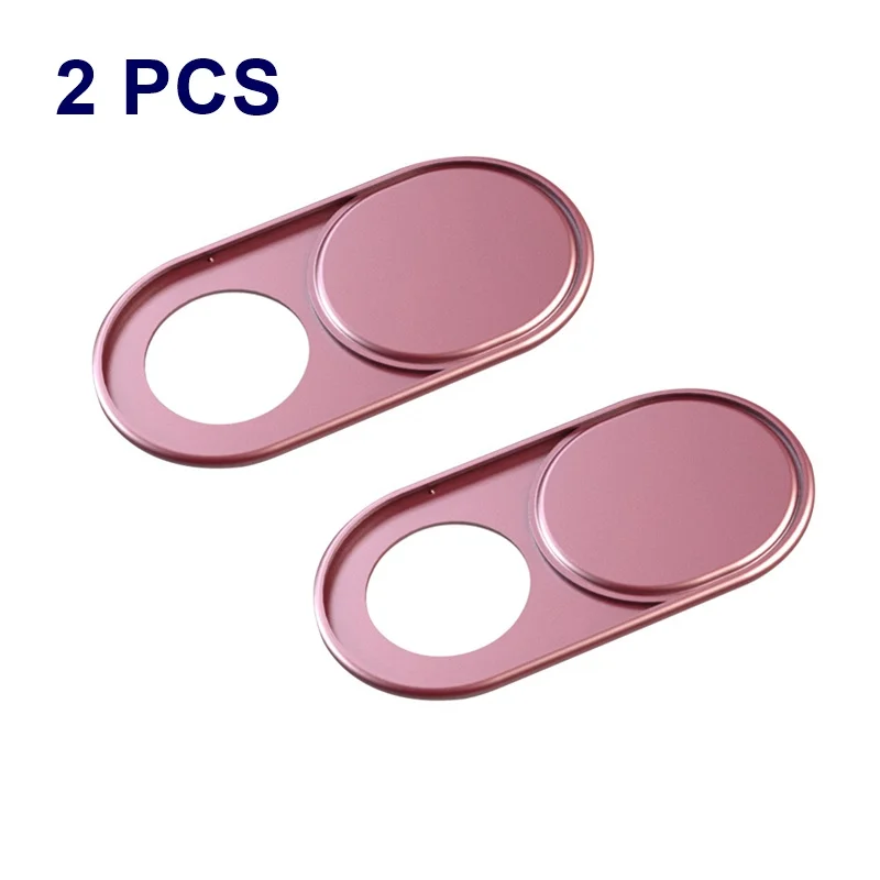 2PCS Tongdaytech веб-камера металлическая крышка ультра тонкий затвор Магнитный слайдер Крышка для камеры для IPhone Mac ноутбуки объектив мобильного телефона - Цвет: 2PCS