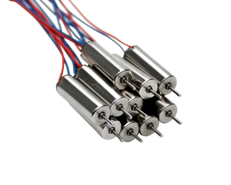AIYIMA 10 шт. 720 Бессердечный двигатель DC3.7V 46000 об/мин 20 мм NdFeB магнитный Квадрокоптер двигатель для вертолета самолета Роботизированный