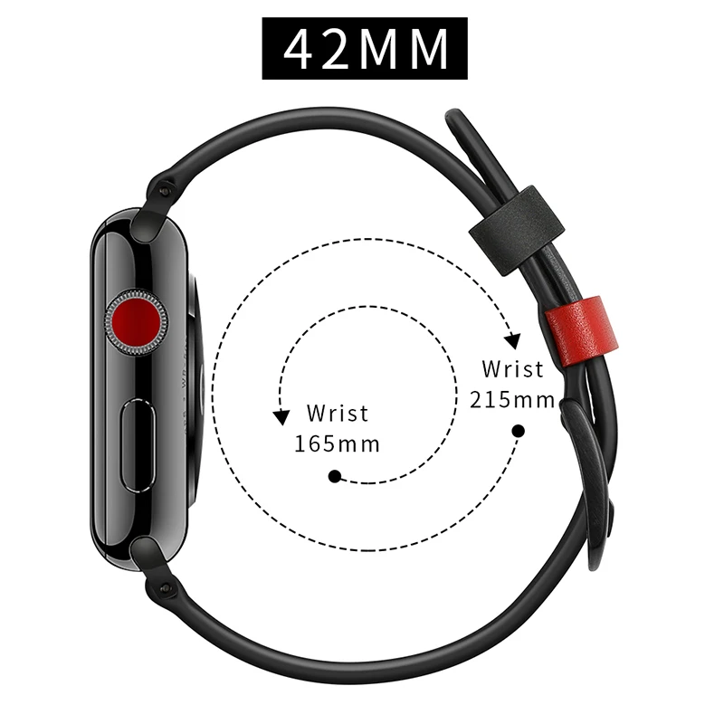 Ремешок для часов Apple Watch Series 1 2 3 4 из натуральной кожи 38 42 40 44 мм|Ремешки часов| |