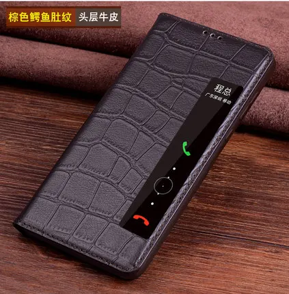 5 Роскошные Смарт на случаях для huawei Коврики RS корпус Porsche Дизайн 6,0 дюйма из натуральной коровьей кожи телефон Fundas кожи флип Coque Капа - Цвет: 5