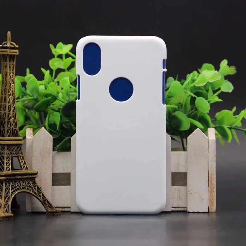 10 шт. 3D печатной пустой чехол для I phone X сублимационный телефона iPhone с сердцем