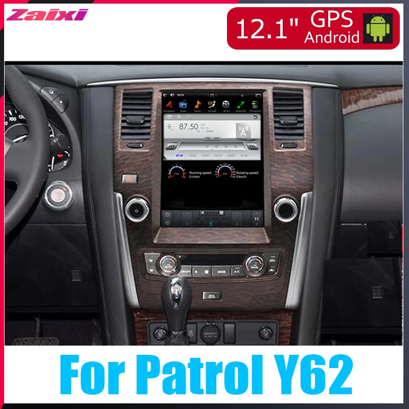 Автомагнитола для Nissan патруль Y62 2010-2019 аксессуары Android GPS-навигация