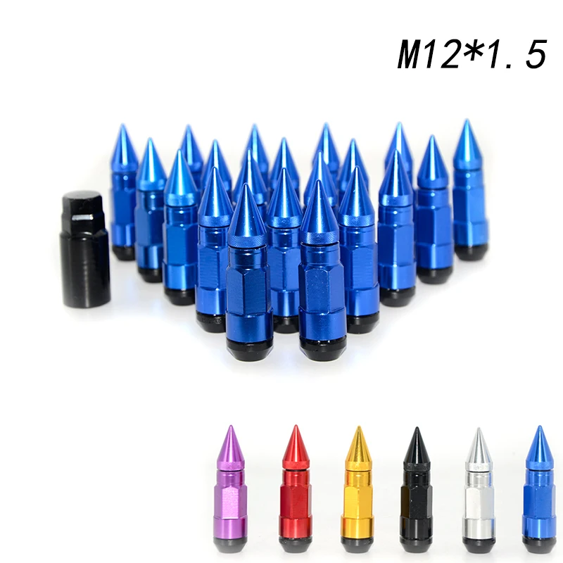 2019 новый продукт M12X1.5 20 шт в наборе наконечники и гайки с шипами колеса/диски |