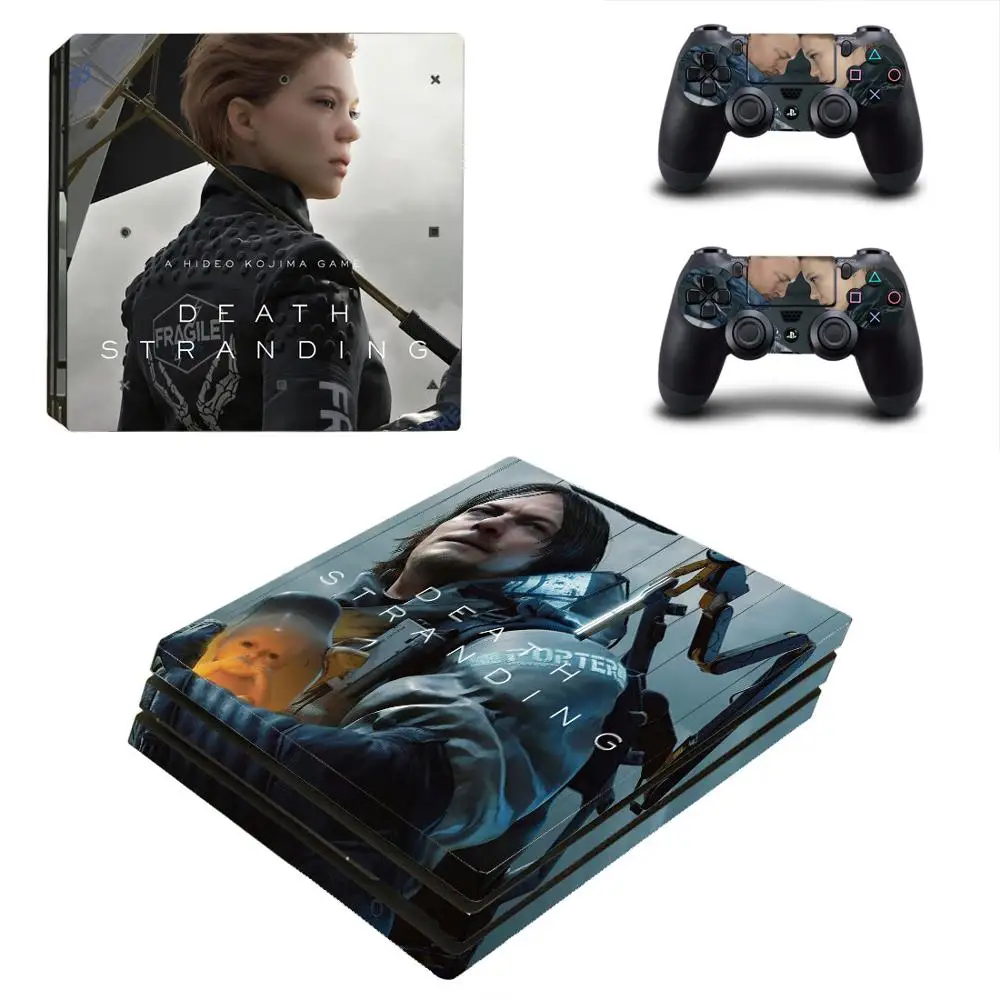 Стикер для игровой консоли и контроллера наклейка PS4 Pro | Электроника