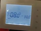 Беспроводной программируемый термостат для газового котла с сенсорным экраном