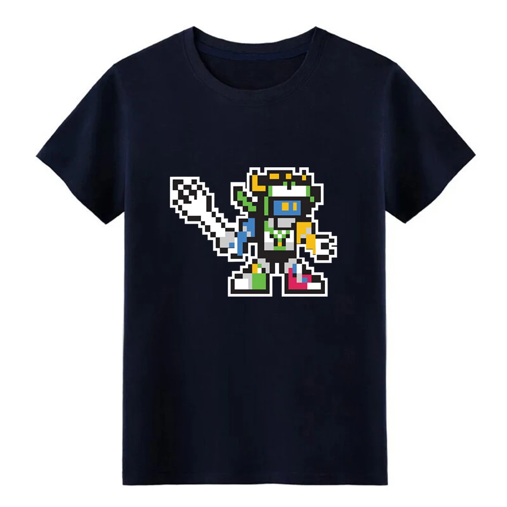 Voltron Stackitron Футболка дизайнерская хлопковая с круглым вырезом Стандартный фитнес