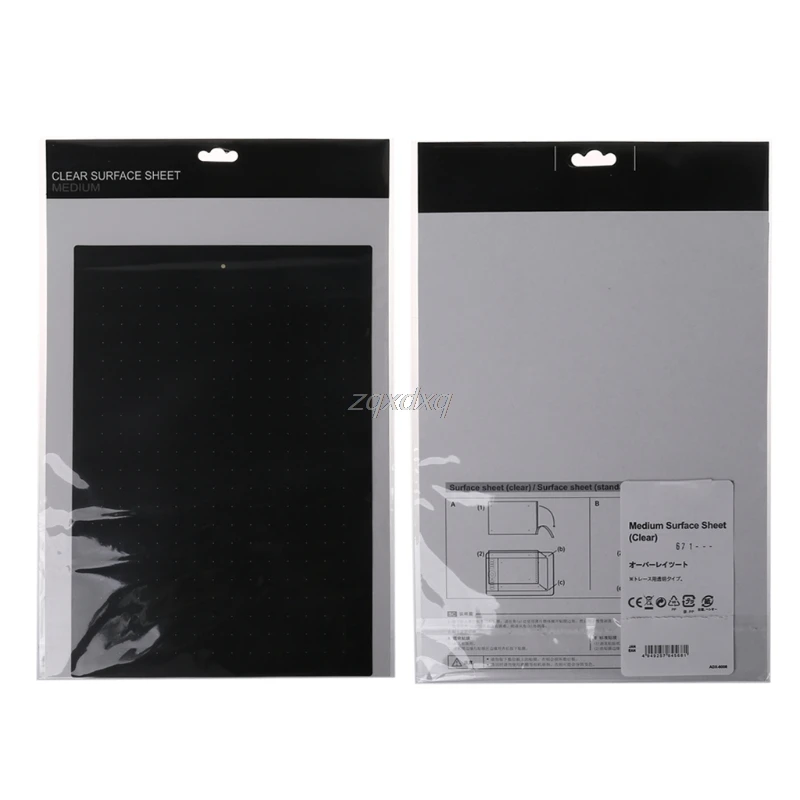 Графит Защитная пленка для Wacom цифровой графический рисунок планшета Pad экран Nov12 Прямая поставка