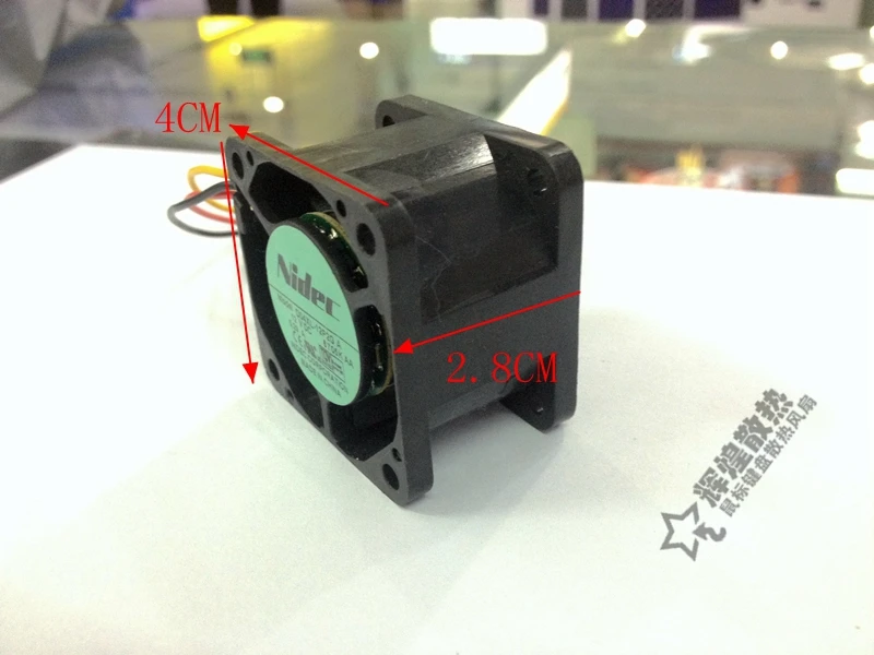 Free shipping Nidec 4028 D04XL-12P2G DC12V 0.29A 4CM Violent Cooling Equipment Fan | Компьютеры и офис