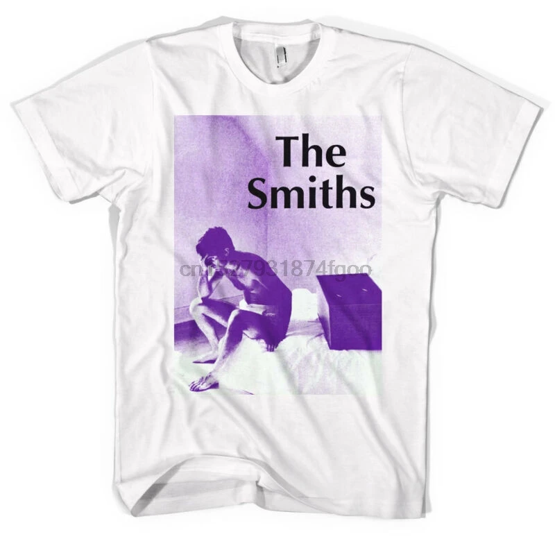 Футболка унисекс The Smiths wilam Morrissey все размеры: серый и белый|Мужские футболки| |