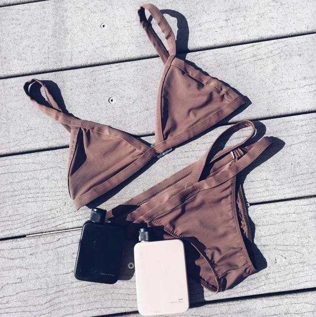 Bikinis Swimsuit Женщин Push Up Купальники 2017 Сексуальная личность косточках Бикини
