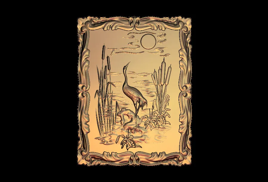 Кран 3D STL модель для маршрутизатора с ЧПУ гравер рельефный станок Artcam aspire M31|3d stl