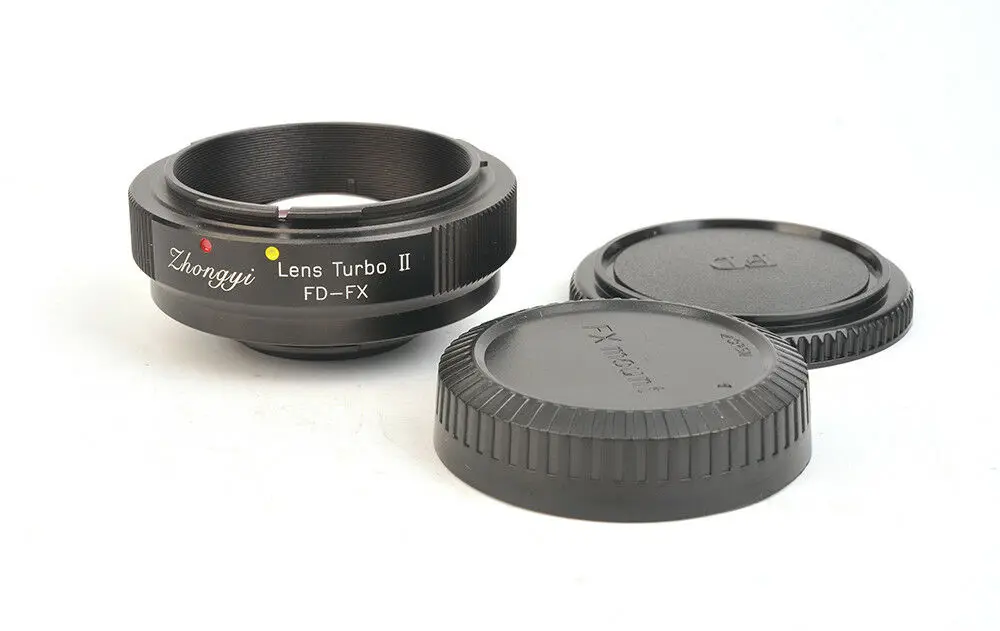 Mitakon Zhongyi Lens Turbo II фокусный редуктор усилитель скорости адаптер для объектива Canon FD