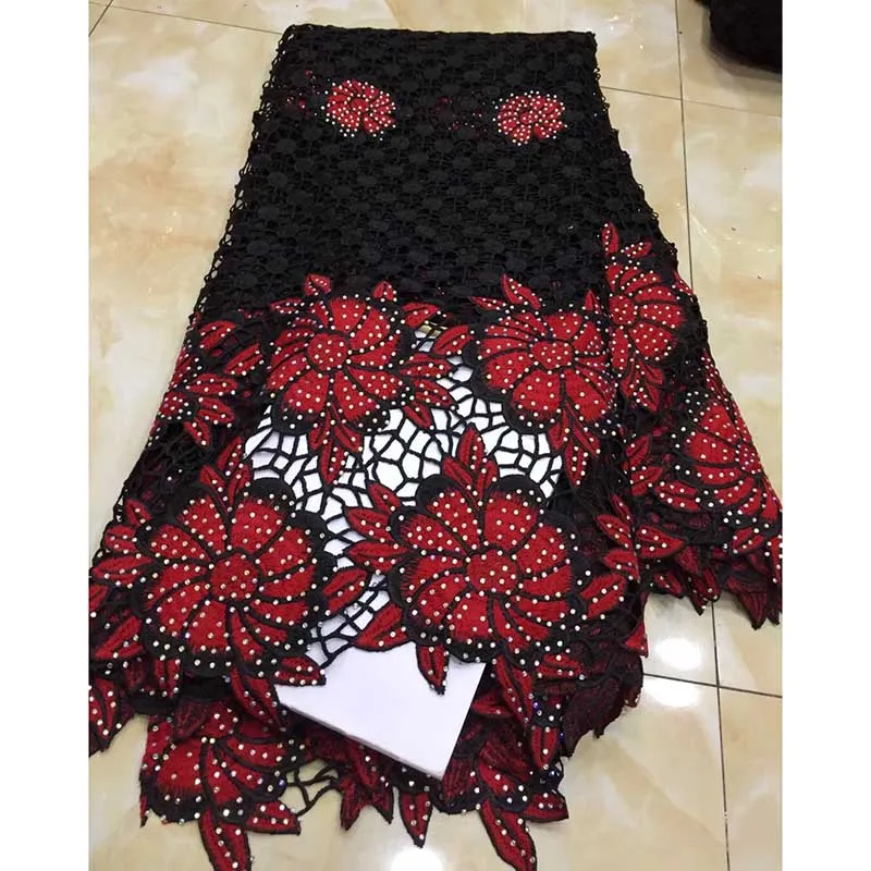 

African Lace Fabric African Guipure Cord Lace High Quality Water Soluble French Lace Fabric For Women Wedding Party BK012