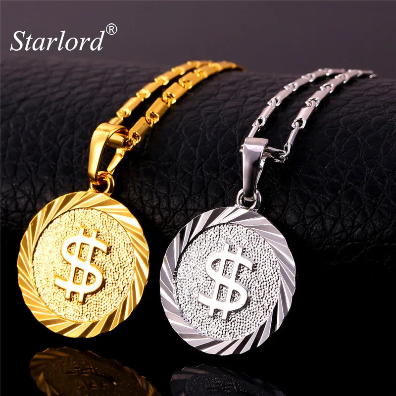 Цепочка с подвеской в виде монеты для мужчин и женщин|fashion necklace|necklace fashioncoin necklace |