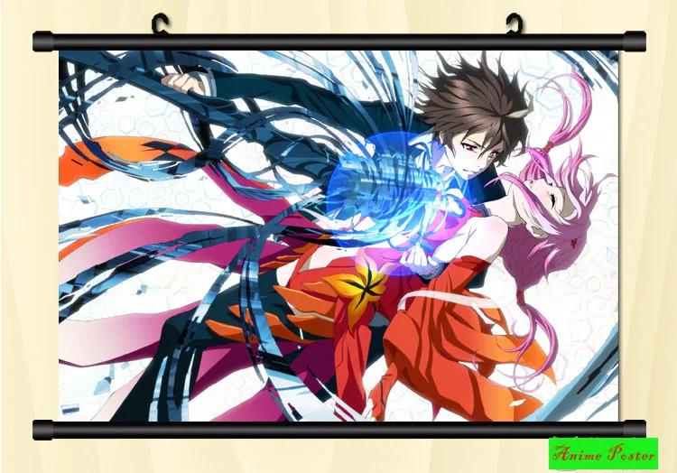 Аниме плакат GUILTY CROWN настенная прокрутка печатная картина домашний декор