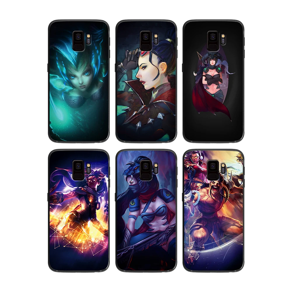 Vayne For Samsung Galaxy A5 A6 A7 A8 A9 2018 2019 Plus M10 M20 M30 Soft phone case | Мобильные телефоны и аксессуары
