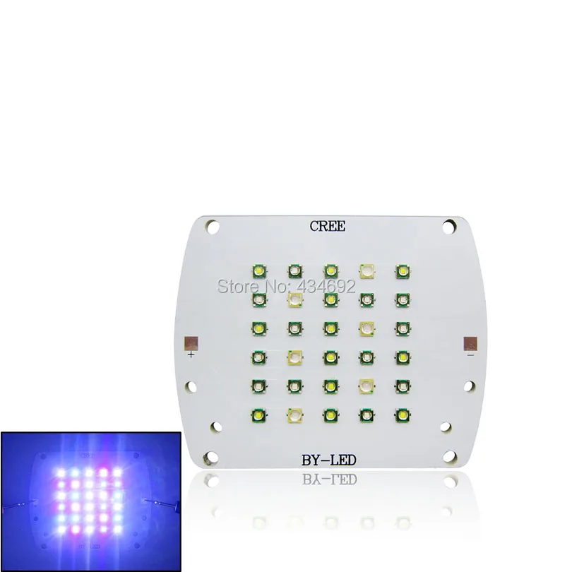 Cree XPE XP E Королевский синий сине белые + Epileds УФ фиолетовый Led излучатель 30 33V 1000 1800mA