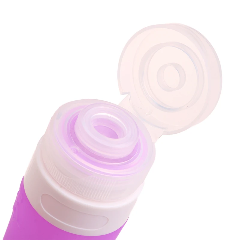 Новый 1 шт. портативный многоразовый силиконовый лосьон для путешествий шампунь