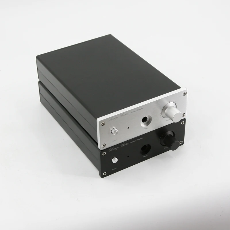 BZ1706D полностью алюминиевый усилитель для наушников корпус DIY усилитель HiFi аудио чехол Корпус 172 мм* 60 мм* 251 мм