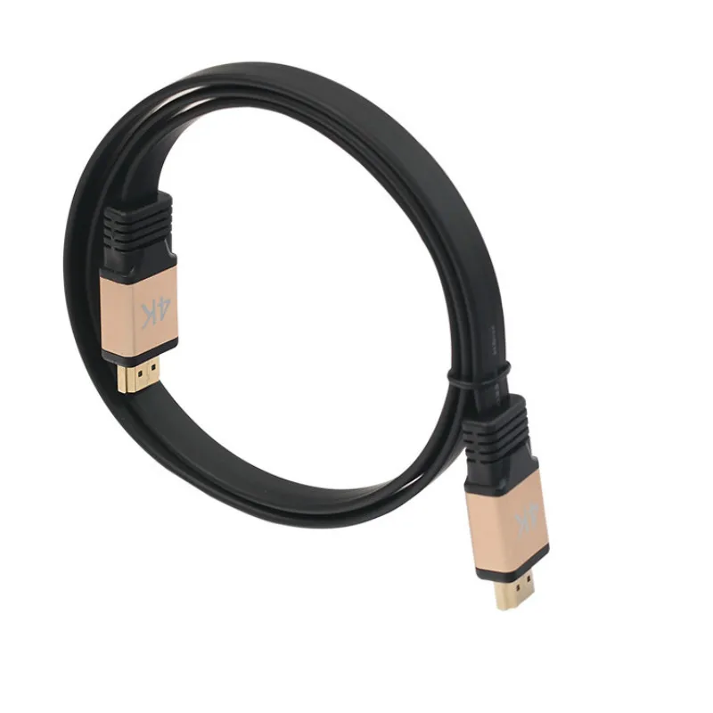 Плоский кабель HDMI, ультра высокоскоростное видео 4K 60Hz, поддерживает Ethernet/ARC Xbox(One 360) playstation tv PC проектор камеры