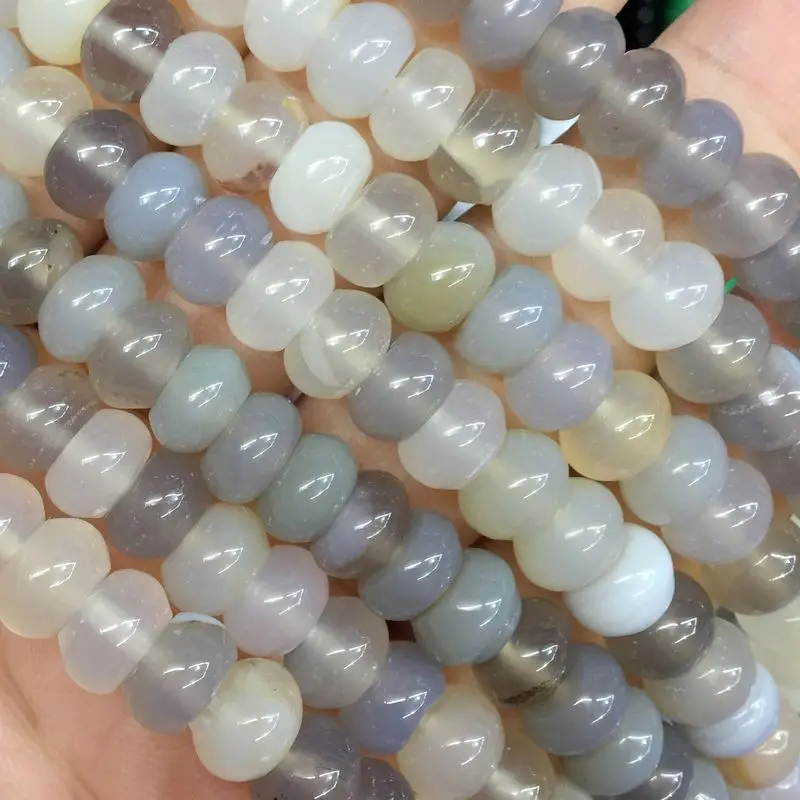 12 цветов BEADZTALK разноцветные каменные бусины 5x8 мм Rondelle Wheel Abacus Bead Howlite оникс