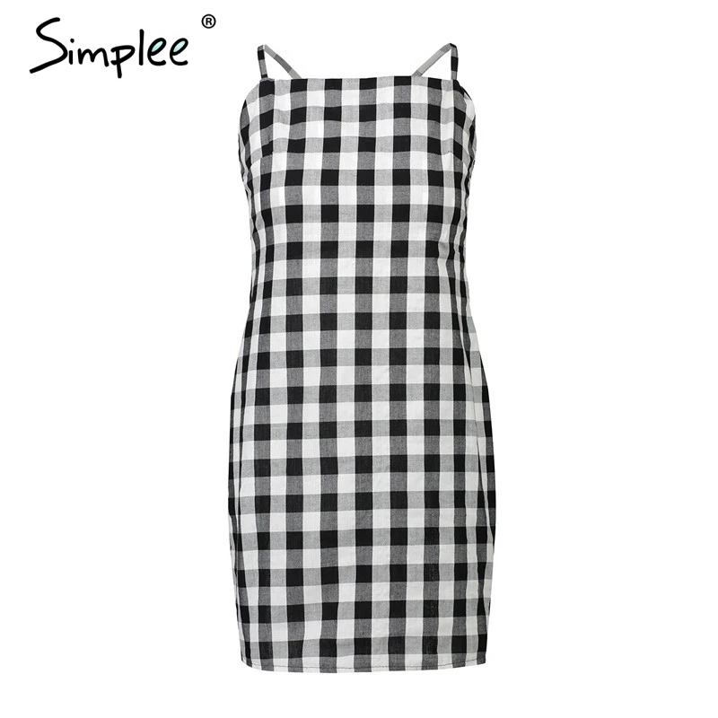 Женское платье на бретельках Simplee Белое Облегающее Платье с открытой спиной и