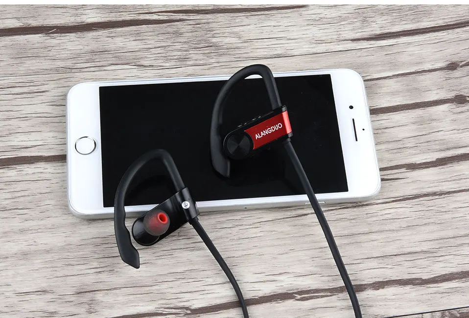 Беспроводные Bluetooth наушники с микрофоном, спортивные наушники для бега, наушники с защитой от пота, наушники auricolari drahtlose kopfhorer